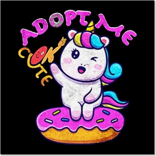 Unicorn adopt me Posters and Art